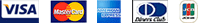 Supported Credit Cards